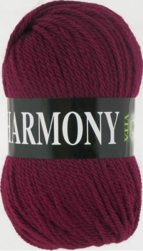Пряжа Harmony, цвет бордовый (код 6319), Vita(Вита) Пряжа Harmony, цвет бордовый (код 6319), Vita(Вита)