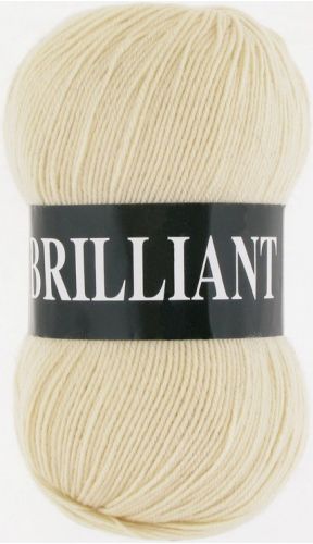 Пряжа Brilliant, цвет Экрю (код 4983), Vita(Вита)