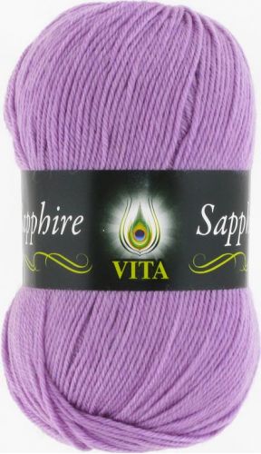 Пряжа Sapphire, цвет св.сиреневый (1534), Vita(Вита) Пряжа Sapphire, цвет св.сиреневый (1534), Vita(Вита)