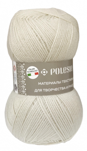 Пряжа Polesie "Фаворит NEW", 100г/385м кокосовое молоко