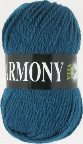 Пряжа Harmony, цвет морская волна (код 6318), Vita(Вита) Пряжа Harmony, цвет морская волна (код 6318), Vita(Вита)