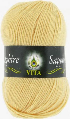 Пряжа Sapphire, цвет св.желтый (1535), Vita(Вита) Пряжа Sapphire, цвет св.желтый (1535), Vita(Вита)