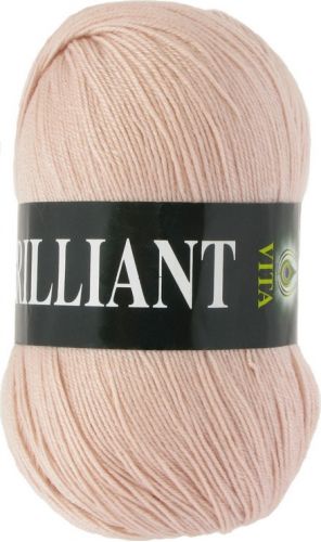 Пряжа Brilliant, цвет чайная роза (код 4987), Vita(Вита) Пряжа Brilliant, цвет чайная роза (код 4987), Vita(Вита)