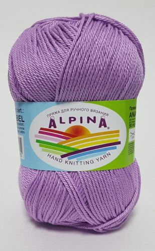 Пряжа Alpina Anabel, цвет фиолетовый светлый (058)