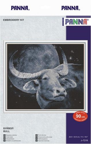Набор для вышивания "PANNA" J-7219   "Буйвол"