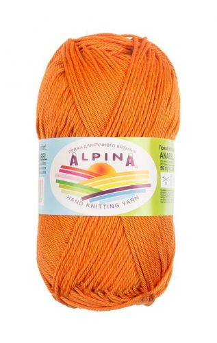 Пряжа Alpina Anabel, цвет оранжевый (1039)