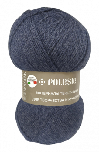 Пряжа Polesie "Фаворит NEW", 100г/385м джинсовый