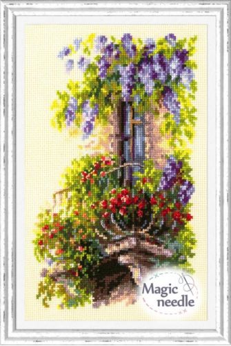 Вышивка 74-05 «Балкон возлюбленной» ( "Чудесная игла") Вышивка 74-05 «Балкон возлюбленной» ( "Чудесная игла")