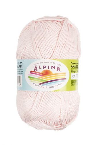 Пряжа Alpina Anabel, цвет розовый светлый (003) Пряжа Alpina Anabel, цвет розовый светлый (003)
