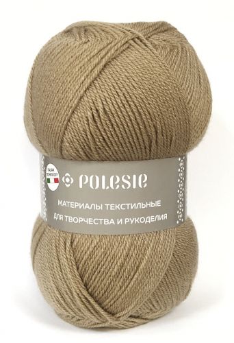 Пряжа Фаворит NEW, Polesie 50гр/400м, верблюжий