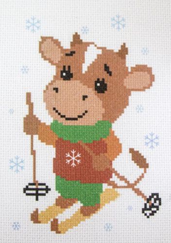 1948 Г "Бычок на лыжах"