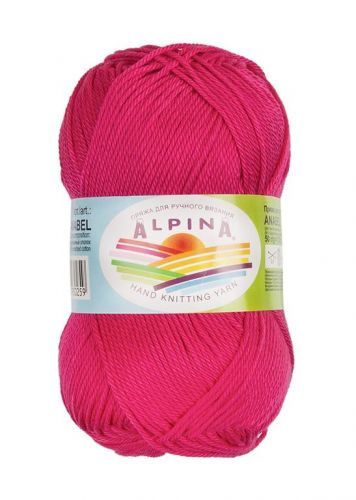 Пряжа Alpina Anabel, цвет красный светлый (105)