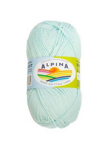 Пряжа ALPINA BABY SUPER SOFT 50г/150м 06 св.мятный