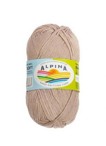 Пряжа ALPINA BABY SUPER SOFT 50г/150м 09 какао