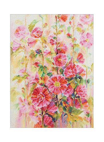 Набор для вышивания "PANNA" "Золотая серия" C-1759 ( Ц-1759 ) "Цветущая мальва"