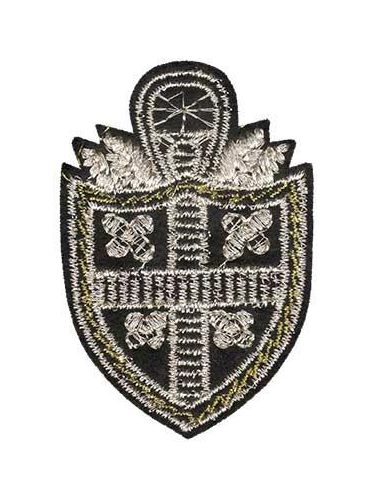 1654 герб 4.5х6.5 см Термоаппликация