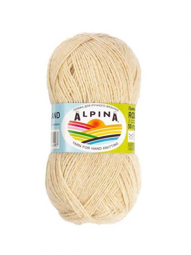 Пряжа Roland, цвет бежевый (24), Alpina