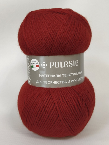 Пряжа Polesie &quot;Фаворит NEW&quot;, 100г/385м — вишня