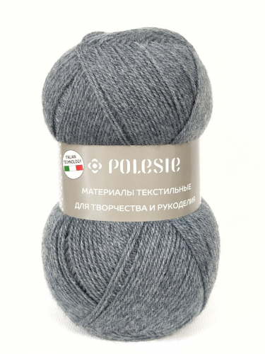 Пряжа Polesie &quot;Фаворит NEW&quot;, 100г/385м — стальной
