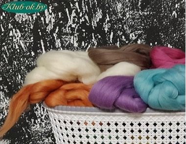 шерсть для валяния