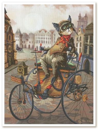 Вышивка крестом Новая Слобода Большие гонки СР0181