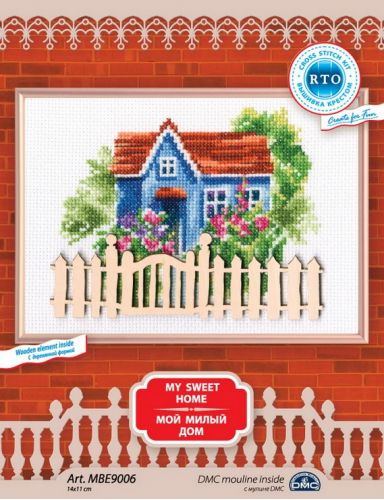 MBE9007 "Мой милый дом" набор для вышивания RTO