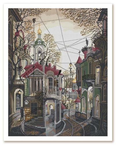 Вышивка крестом Новая Слобода В городе АМ3002