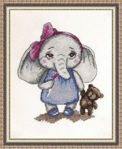 Вышивка Слоник РЗ-19