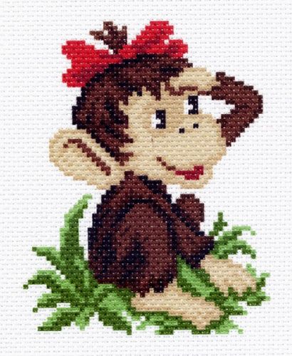 Вышивка 1174 - Обезьянка Чита (канва с рисунком)