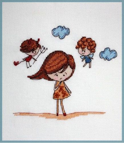 Вышивка Сомнения ЧЛ-05