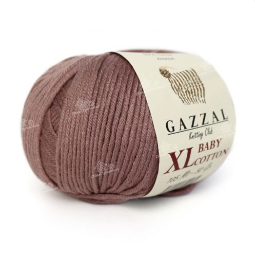 Пряжа Gazzal  Baby Cotton XL, 50гр/105м, 3434XL