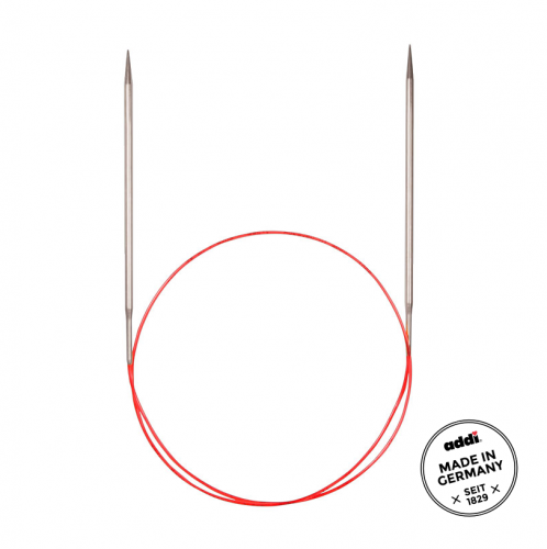 Спицы 100см №2-8 супергладкие круговые с удлиненным кончиком (Addi-Германия , 775-7) - НОВИНКА