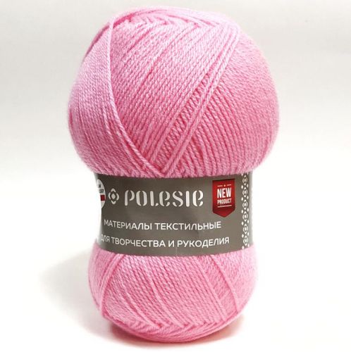 Пряжа Polesie "Фаворит NEW", 100г/385м яр.розовый