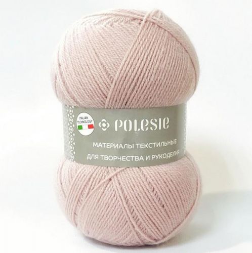 Пряжа Polesie "Фаворит NEW", 100г/385м розовый дым