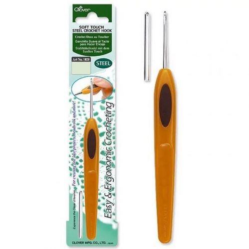 Крючок Clover экстратонкий с ручкой 0,5 - 1,75 мм