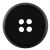 Пуговица пальтовая/шубная "Gamma" XPB 0008 40 " ( 25 мм) А008 черный