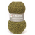 Пряжа Polesie Фаворит NEW 100г/385м — черный+зел.олива