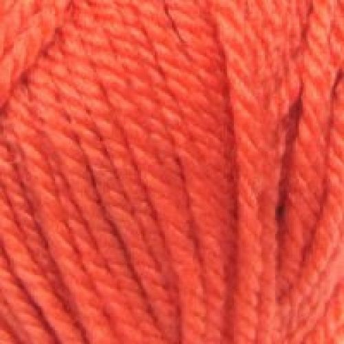 Пряжа Мериносовая, цвет настурция (396), Пехорка