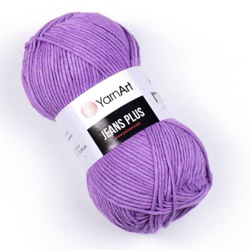 Пряжа Yarnart(Ярнарт) Джинс Плюс, цвет сиреневый (72)