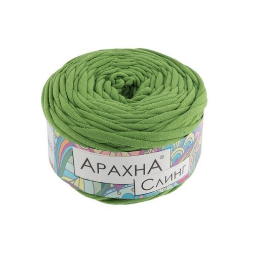 Пряжа Arachna Sling, 140гр/50м, зеленый (030) Пряжа Arachna Sling, 140гр/50м, зеленый (030)