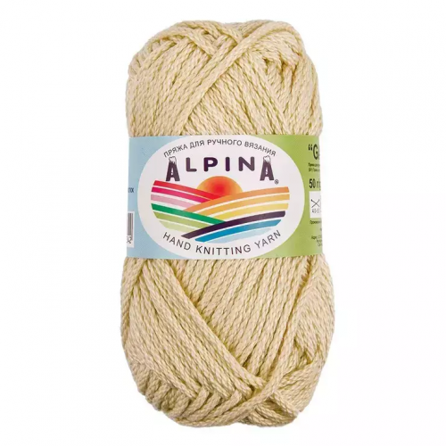 пряжа Garry, цвет слоновая кость/св.бежевый (03)