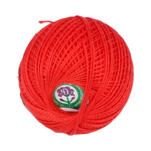 Пряжа Ирис,ПНК им. Кирова, 25гр/150м, 0810 красный