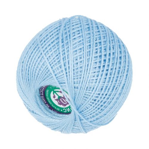 Пряжа Ирис,ПНК им. Кирова, 25гр/150м, 2704 голубой