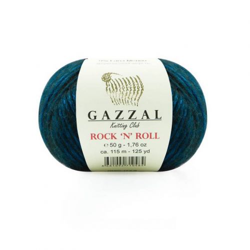 Пряжа Gazzal Rock-n-roll, 50гр/150м-13185- в мотке
