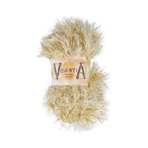 Пряжа Trafka Salut Visantia 200гр/90м, 0065 золото Пряжа Trafka Salut Visantia 200гр/90м, 0065 золото