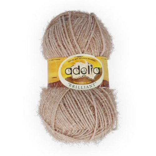 Пряжа Brilliant Adelia, 12 бежевый Пряжа Brilliant Adelia, 12 бежевый