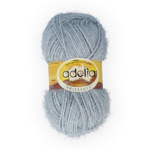Пряжа Brilliant Adelia, 11 серый