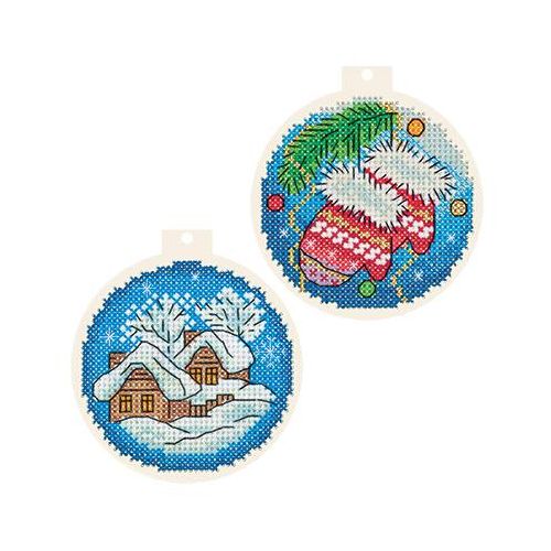 Вышивка IG-7094 Новогодние шарики (Panna)