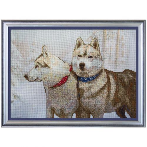 Вышивка крестом Новая Слобода Снежные псы СВ3096