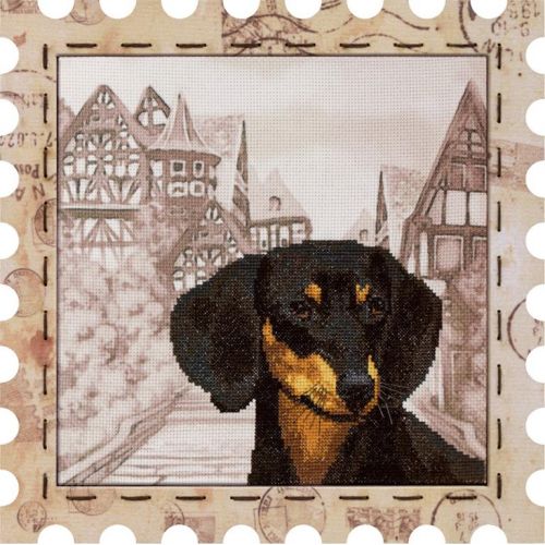 Вышивка крестом Новая Слобода Такса КО4023